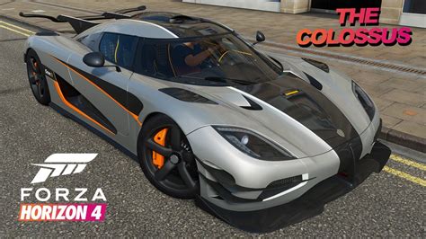 Forza Horizon 4 Koenigsegg One 1 Logitech G29 4K Gameplay YouTube