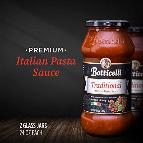 Botticelli Traditional Pasta Sauce Premium Italian Spaghetti Sauce