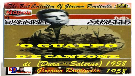 Giacomo Rondinella O GUAPPO D E CANZONE 1958 YouTube