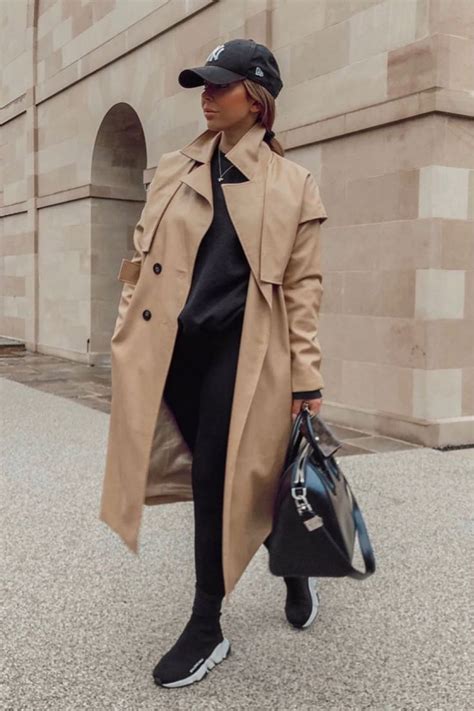 Faux Leather Trench Coat Curated On LTK In 2024 Winter Coat Outfits