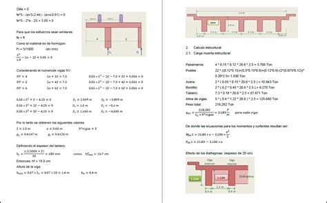 An Lisis Y Dise O De Superestructura De Puentes De Hormig N Armado
