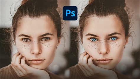 Cambiare Il Colore Degli Occhi Con Photoshop Youtube