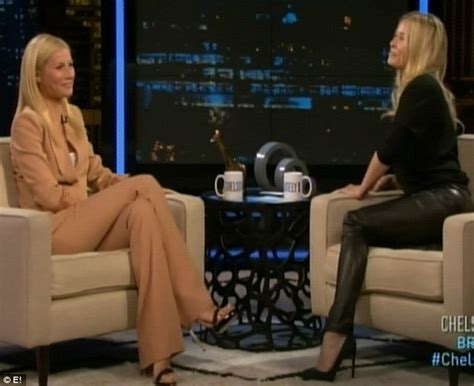 Gwyneth Paltrow Gets Giggles As Chelsea Handler Jokes That She Knows Star Is Addicted To Sex