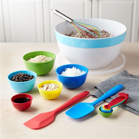 Tasty Melamine Bowl And Baking Set 15 Piece