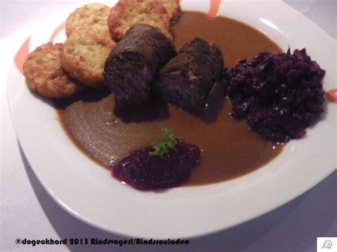 Rinderrouladen in Rotweinsoße Rezept kochbar de