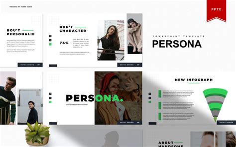 Persona | PowerPoint template #101877 - TemplateMonster