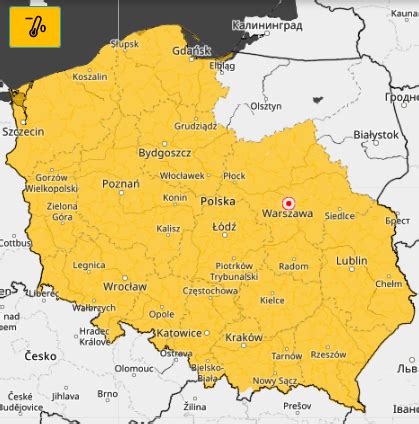 IMGW PIB METEO POLSKA on Twitter Aktualizacja ostrzeżeń