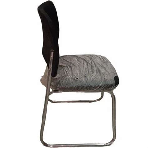 Rexine Stainless Steel Armless Back Office Chair At Rs In Patna