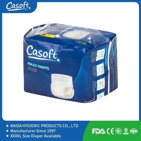 Oem Casoft Disposable Incontinence Adult Pull Up Diapers Pants Factory Adult Pull Up Diaper