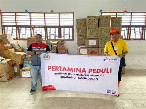 Pertamina Peduli Bantu Korban Bencana Banjir Bandang Di Humbahas Waspada