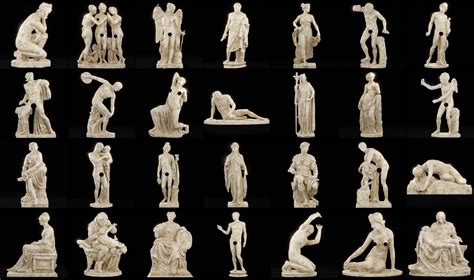 120+ Famous Roman Statues Marble Collection