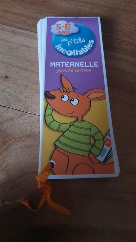 Les p tits incollables 5 à 6 ans maternelle grande section Achat occasion Jeux de société