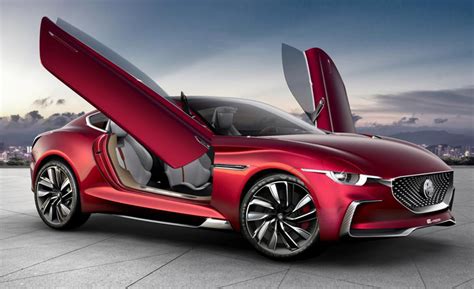 MG motor e-vision electric concept supercar enters production in 2020