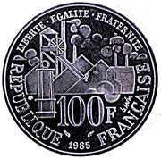 Francs Emile Zola Be Argent France Numista