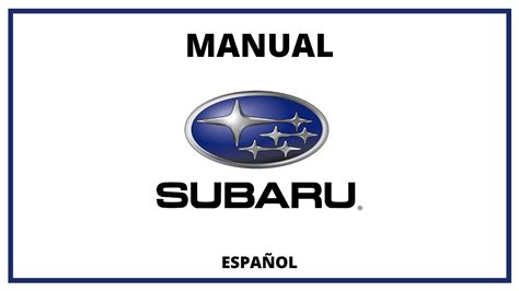 Manuales Subaru Oficiales Pdf Descargar