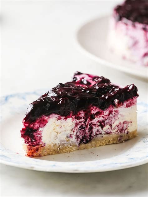 Keto Blueberry Cheesecake No Bake Sugar Free Londoner