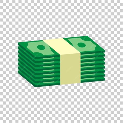 Premium Vector | Stacks of money cash vector illustration in flat design on isolated background