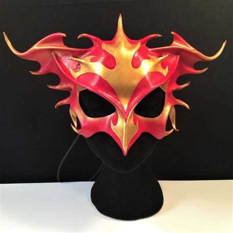 Phoenix Mask Fire Bird Mask Fantasy Cosplay Mask Animal Masquerade