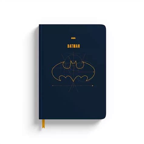 Libreta Batman Pasta Gruesa C Stickers Y Poster Meses Sin Intereses