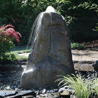 natural creations pinnacle spire rock pond fountain kit | Fountains ...