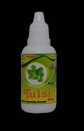 Pioneer Liquid Panch Tulsi Drop Packaging Type Bottle Packaging Size