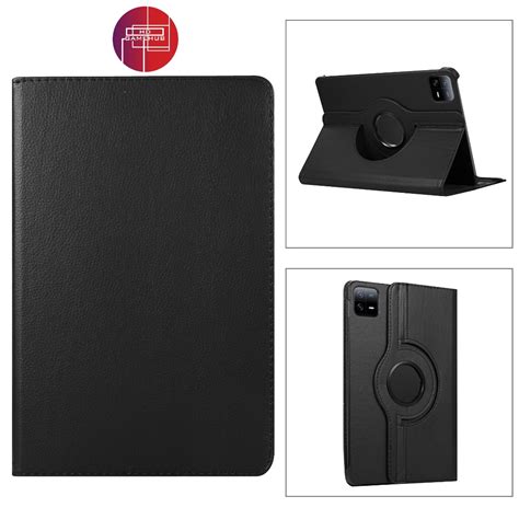 Xiaomi Pad 6 Leather Cover Case 360 Rotate Mi Pad 6 Mipad 6, Mobile ...