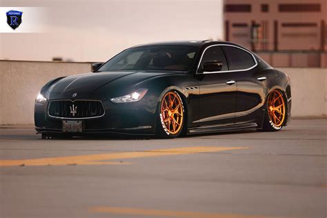 Lowered Maserati Ghibli Stance