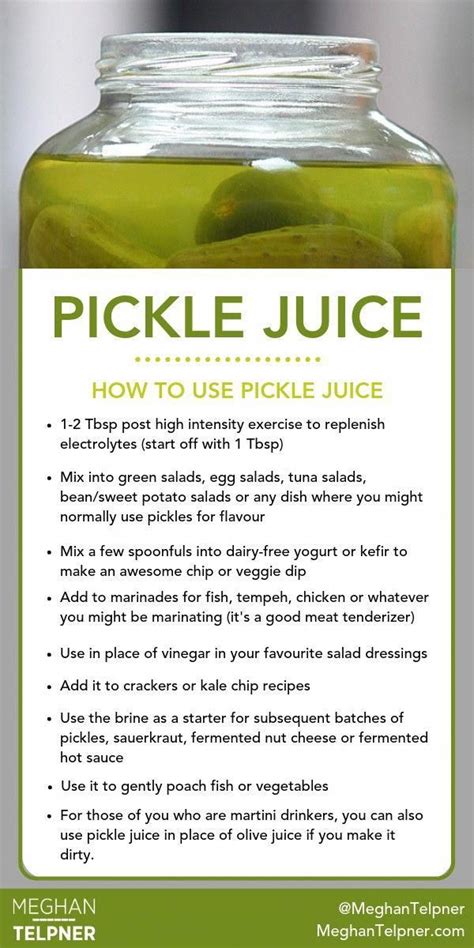 How Does Pickle Juice Benefit You Health Benefits