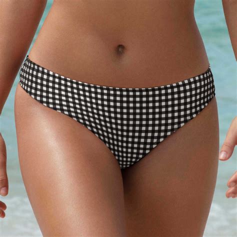 Bikini Tai Trusse Freya Check In Bikini Tai Monochrome