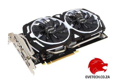 Buy MSI GeForce GTX 1060 3GB ARMOR OC - South Africa