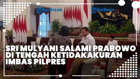 Jelang Sidang Kabinet Sri Mulyani Salami Prabowo Di Tengah