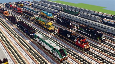 New Train Builds In Minecraft Youtube