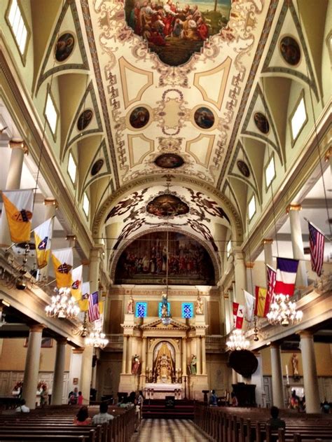 St Louis Cathedral In New Orleans Louisiana Usa New Orleans