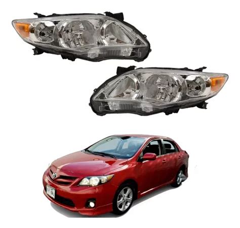 Faros Toyota Corolla 2011 2012 2013 Nuevos Envío gratis