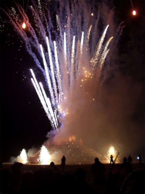 Fireworks Before The Man Burns At Burning Man – Celebrate Big!