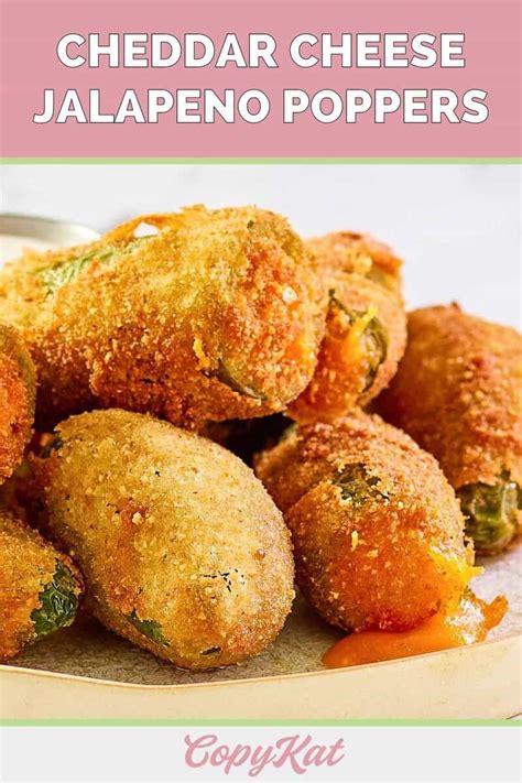 Cheddar Cheese Jalapeno Poppers Copykat Recipes