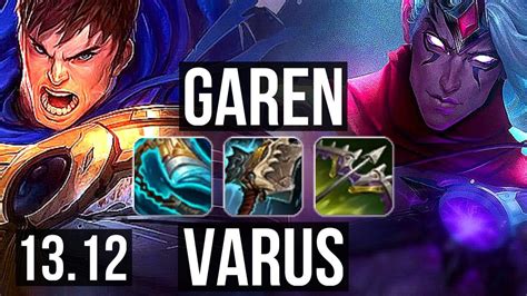 Garen Vs Varus Top Games Dominating Na Grandmaster