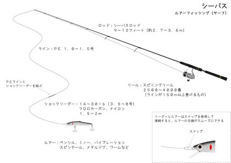 タックル紹介 シーバス（サーフ ルアーフィッシング）編 釣りあしすと