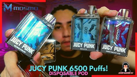 MOSMO Jucy Punk | Unboxing All Flavors and Taste Test! | Cyber Punk ...