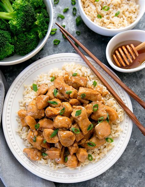 Cubed Chicken Recipes 15 Minute Honey Garlic Chicken Video