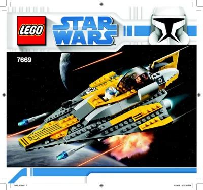 LEGO Star Wars Anakin's Jedi Starfighter • Set 7669