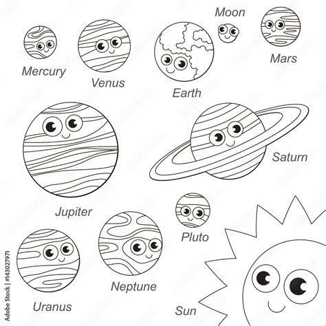 planet solar system templates