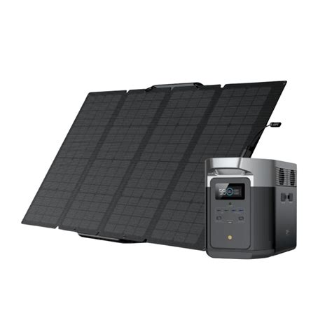 EcoFlow Delta 2 con Panel Solar de 160W - SolarTech México