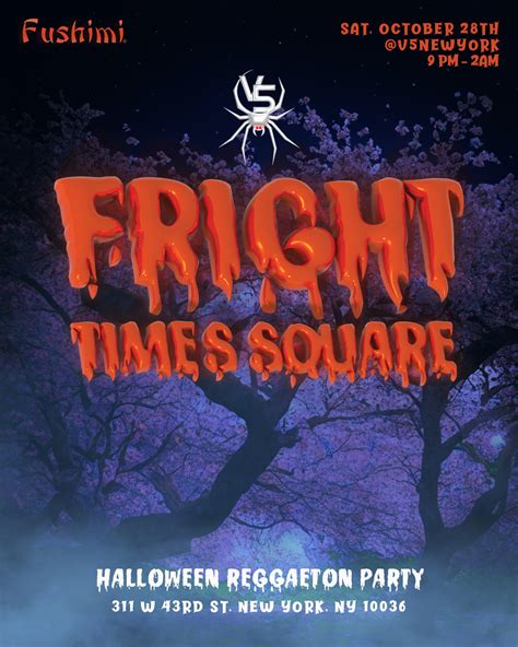 Tickets for Fright Halloween Party Times Square in New York from V5 Group