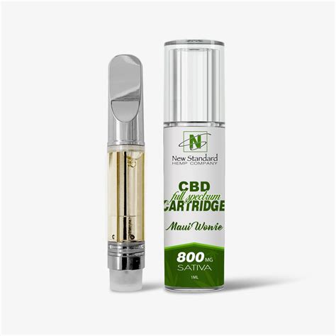 Cbd Vape Cartridge Maui Wowie New Standard Hemp