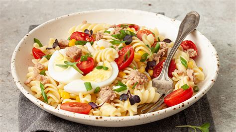 Ensalada de huevo pasta y atún Hacelo con Huevos Costa Rica