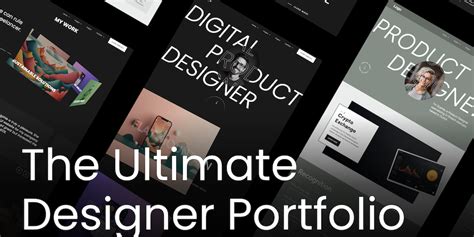 The Ultimate Designer Portfolio Template - Product Information, Latest ...