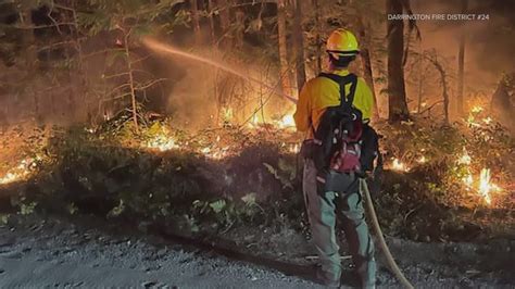 New Snohomish County Fire Has Burned About 100 Acres King5