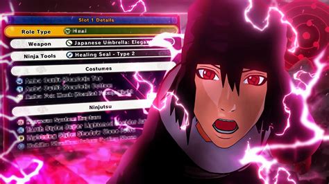 The Ultimate UCHIHA BUILD In Naruto To Boruto Shinobi Striker YouTube