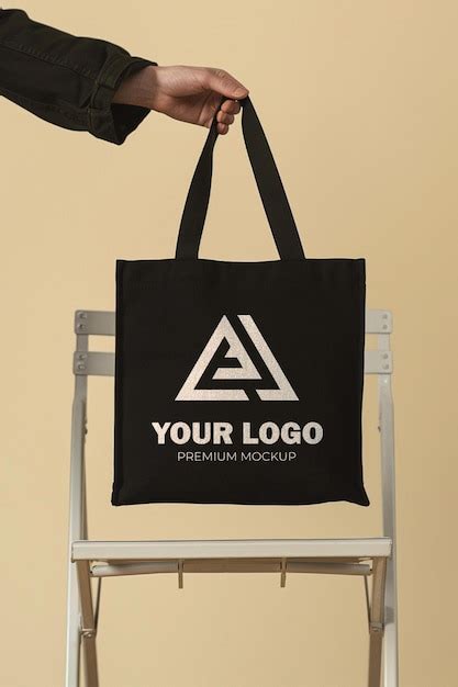 Tote Bag Mockup with Shopping Bag Mockup and tote bag mockup logo | Premium AI-generated PSD